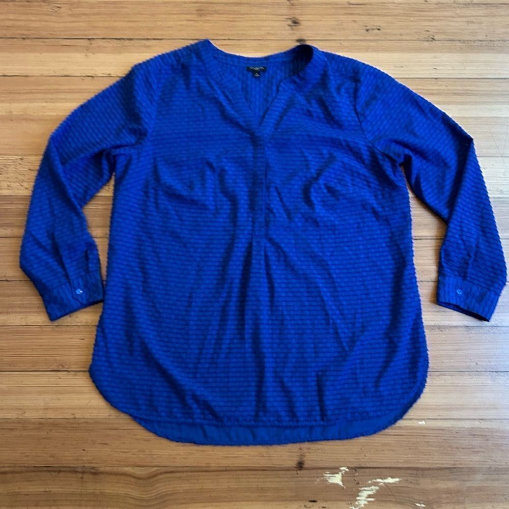 Talbots textured popover. Size X.